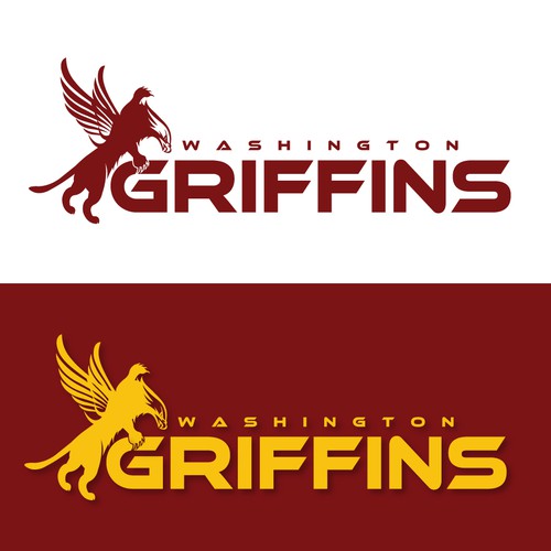 Community Contest: Rebrand the Washington Redskins  Design by jen_nie