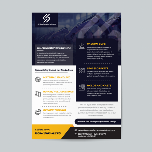 Clean single page line card for potential customers Design by kausik_D