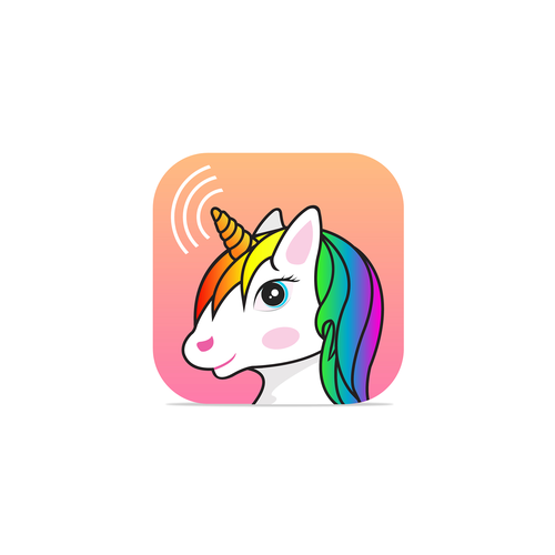 An appealing app icon to increase the install rate Design by Clicky