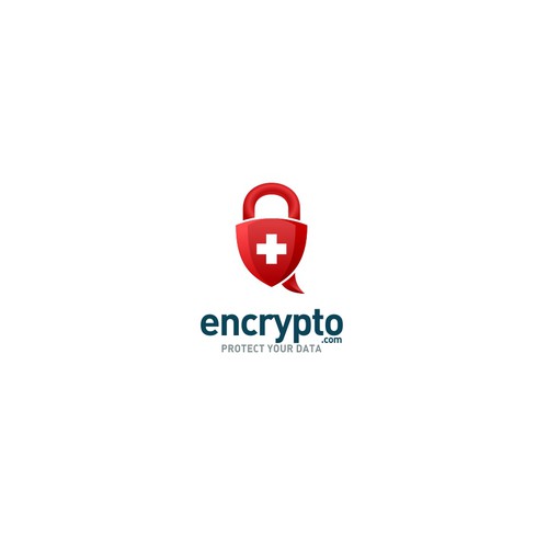 Swiss hosted secure doc storage Encrypto.com needs logo and brand built Design by arkum