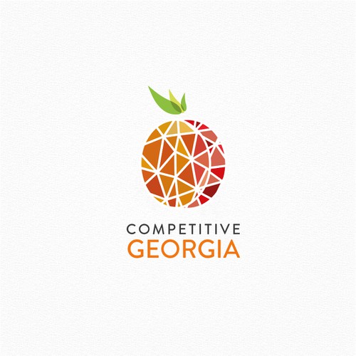 Create a logo using the state of GA as the main image underlying the
economic strength of diversity-ontwerp door Jilldreamer