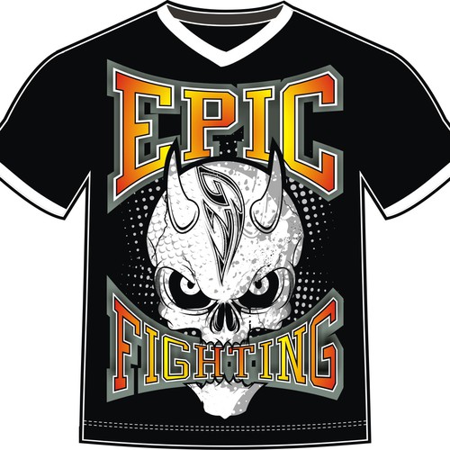 EPIC MMA t-shirt design worth fighting for Design by corét