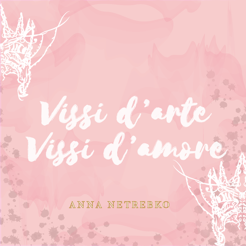 Illustrate a key visual to promote Anna Netrebko’s new album Design von JayPax