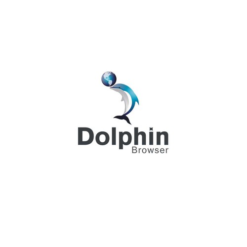 New logo for Dolphin Browser Design by miracle arts