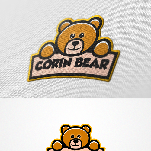 Teddy bear store company logo