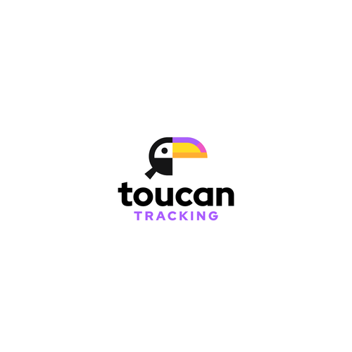 Tracking Software with Toucan in Design (Toucan Tracking Logo) Design by Ori — Branding