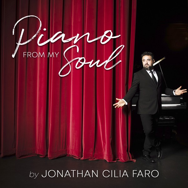 Design by Umetnick titled "CD cover for artist Jonathan Cilia Faro"