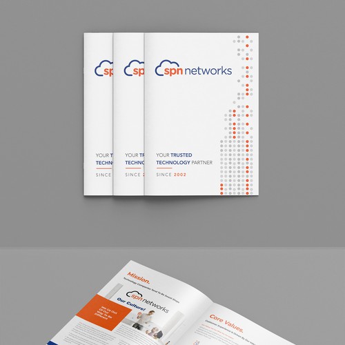 Technology Provider - Company Booklet Brochure Design by Dzhafir