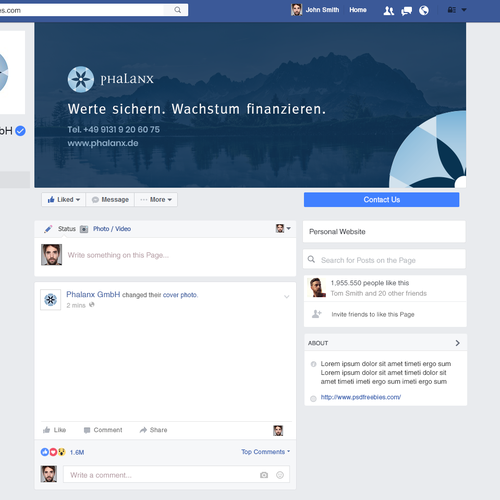 Facebook cover contest entry by deinfo™