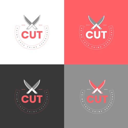 Design creative modern butcher shop logo and slogan Design by Ciprian H.