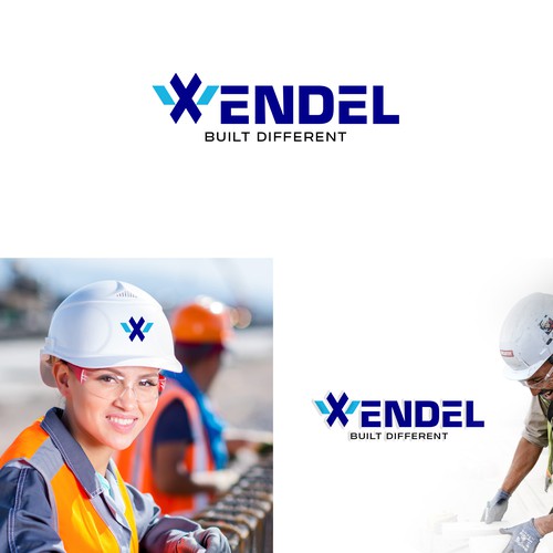 Luxury Logo Design for Wendel X — A Premium Construction Brand Built Different Design by <<{P}>>