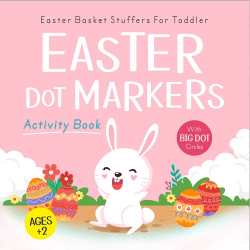 Easter Coloring Activity Book For Kids Design by J.Ferd