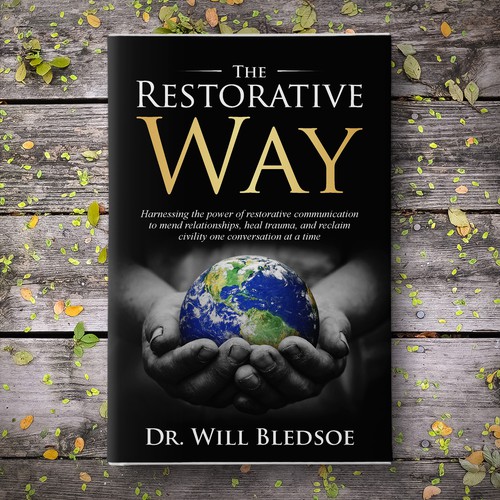 Design a book cover for a book about restorative communication Design by Sam Arts✮⋆˙