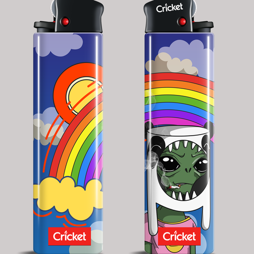 Create Art on a Lighter: Astrology, Y2K, Rave & Aliens! [multiple winners] Design by Kseniia_