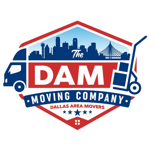 Design Design a fun, high-quality logo for The DAM Moving Company por Gr8 Art