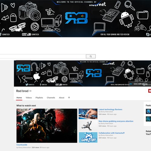 Gaming  Channel banner   banner design, Gaming