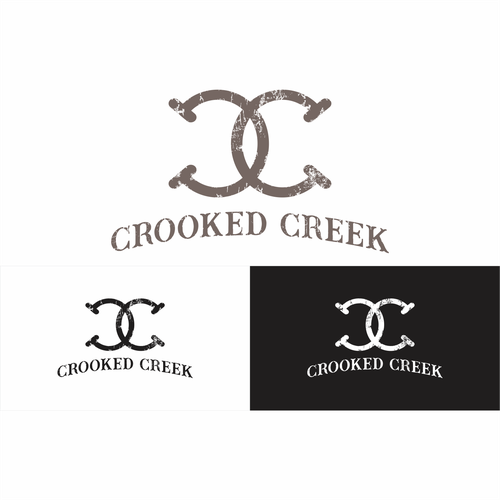 Crooked Creek Logo Contest Design by Johnny MacK