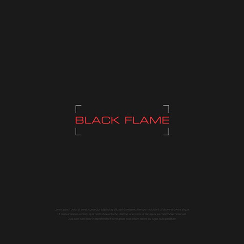 Cool, masculine Logo for company name „Black Flame” Design by futony