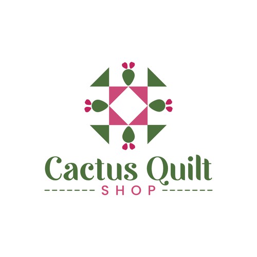 Design a logo for a modern quilt shop! Design by Creative P