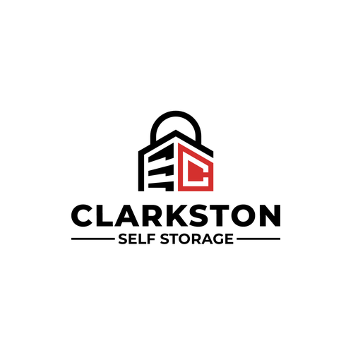 Self Storage Logo | Clarkston Self Storage Design by Aleta21