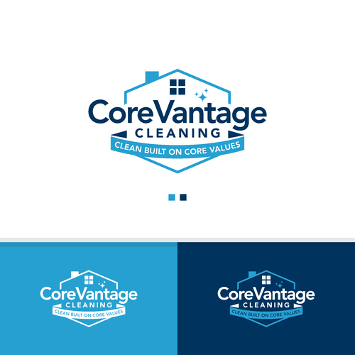 Take me from Zero to Hero! Design my cleaning business logo! Design by StudioJack