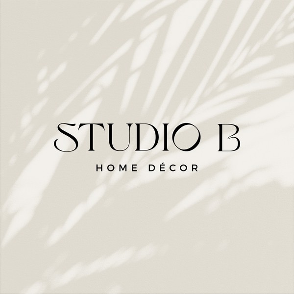 Studio B Home Décor Branding Identity