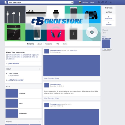 Facebook cover contest entry by Armin Avdić