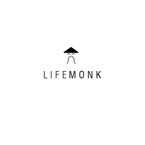 Design a playfully badass wise old man logo for LifeMonk Design by - RAFE -