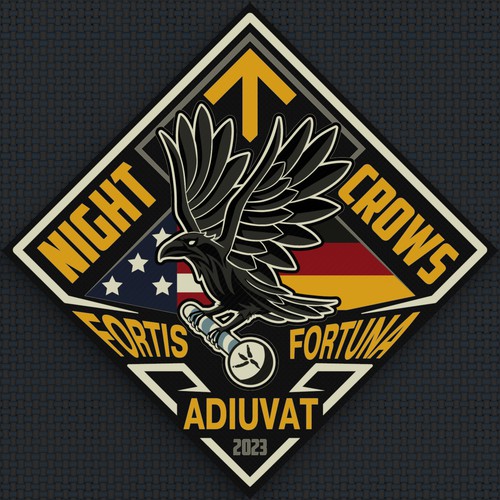 NIGHT CROWS - Military Special Operations Unit Logo design contest - GER/US Design by Sasha Løft