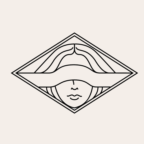 Fortuna Goddess Logo for Luxury French Jewelry House Design by HELKINON