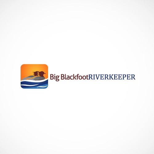 Logo for the Big Blackfoot Riverkeeper Diseño de Kobi091