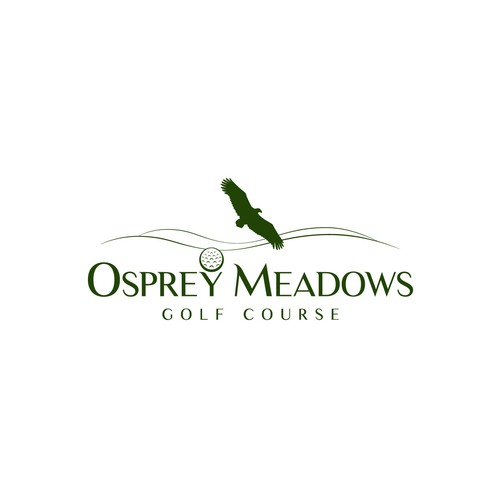 Golf Course Logo - Osprey Meadows Golf Course at Tamarack Design by Ricardo Garcia