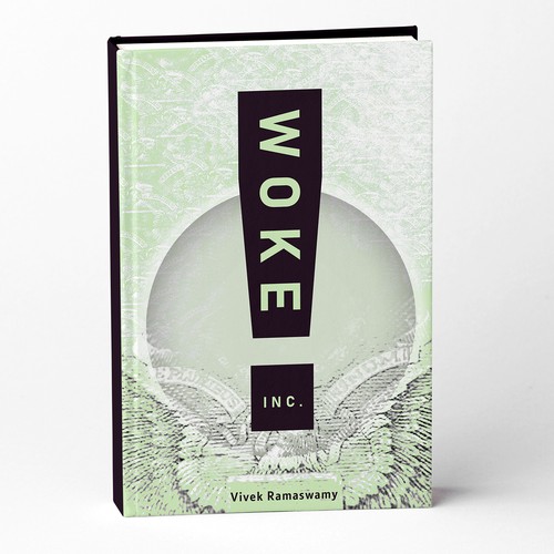 Woke Inc. Book Cover Réalisé par Nagidesign