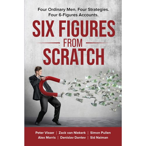 Design an E-book cover that teaches people how to build 6-figure trading accounts, that pops! Design by Graphics House