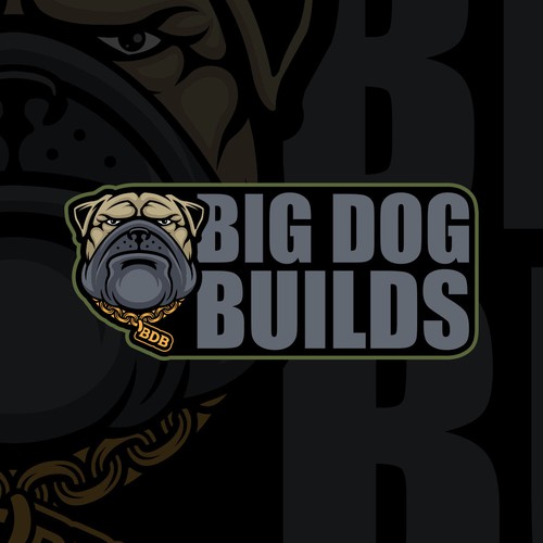 Big Dog Builds Logo Design by marcuz030