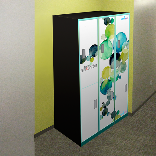 Custom Locker Wrap Design by Kvilli