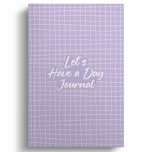 Minimalistic pinterest vibe for a self help journal cover Design by R°Z°L