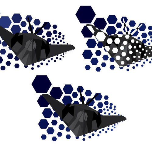 Tattoo with Stealth Bomber Design by winning113