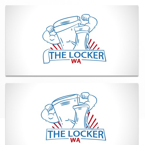 Inspire our members with a logo for our gym The Locker WA Design by Pavel Mors ✨