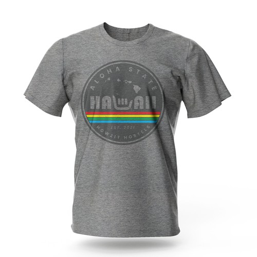 Maui - Hawaii Hostel looking for retail merch design! Design by Bee Man