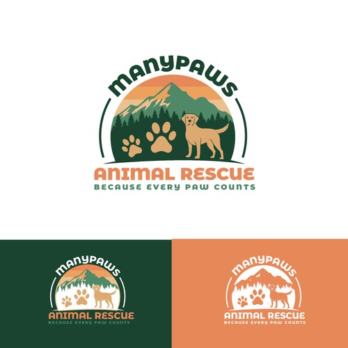 ManyPaws Animal Rescue Design by brancut_yuk
