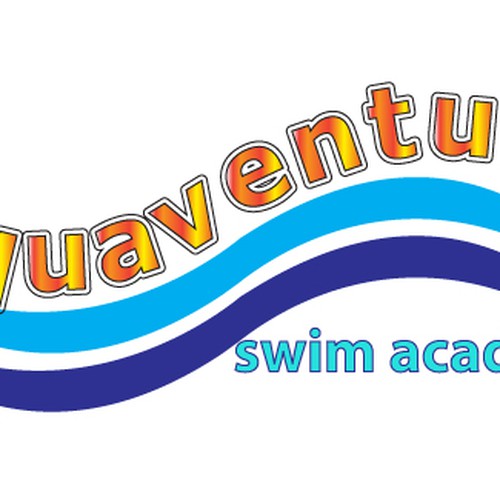 Diseño de Swim School Logo de mikvision