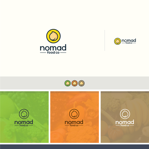 Design Create an eye-catching logo for nomad food co., producers of Mediterranean cuisine por gagy07