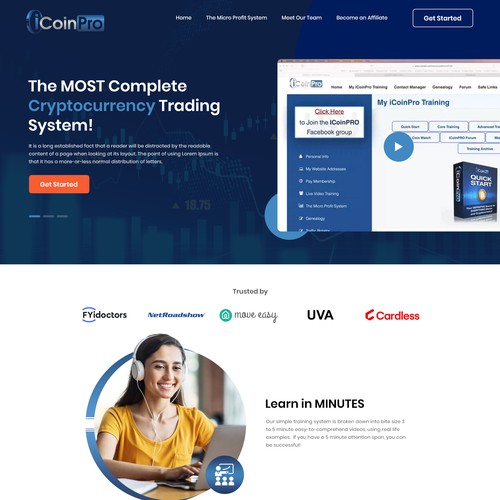 ***GUARANTEED PRIZE*** - NEW WEBSITE DESIGN FOR MLM -*****NEW***** Design by UD_Pro