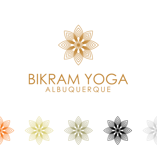 Create a sleek and classic logo for the original hot yoga series offered at Bikram Yoga Albuquerque Design by Great Java