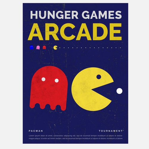 Design cover art for PACMAN arcade exhibit Design by eavum