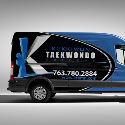 Create car wrap for martial arts van Car, truck or van wrap contest