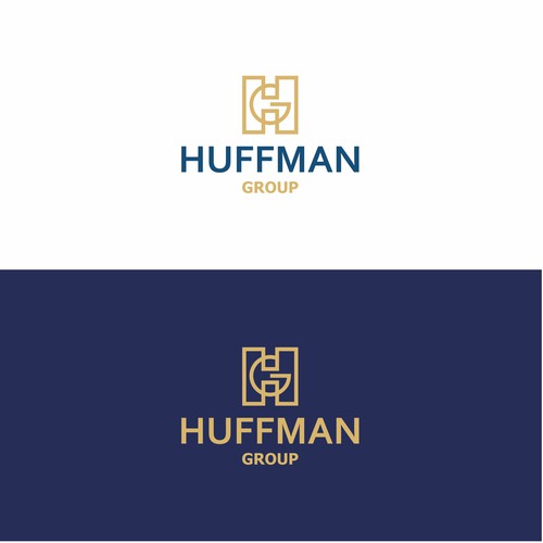 Huffman Group Logo Design by Elnur Isakov