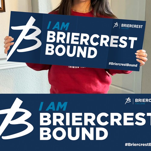 College Acceptance Sign Design by SoftSkills