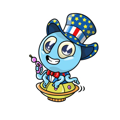 Mascot for Uranus Fudge Factory and General Store Design by ifux